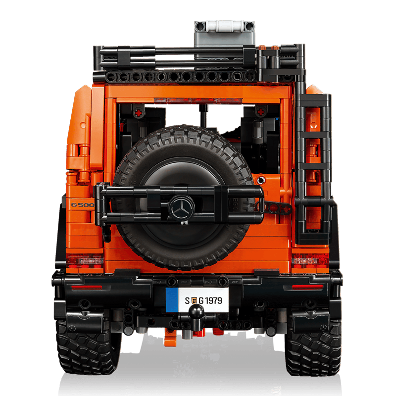 Конструктор Mercedes-Benz G 500 42177 — внедорожник из 2891 детали с рабочим рулевым управлением и подвеской