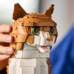 Оранжевый кот 21376 — конструктор «Оранжевый кот 21376», оранжевый кот из 1755 деталей
