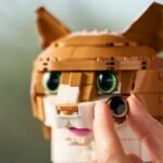 Оранжевый кот 21376 — конструктор «Оранжевый кот 21376», оранжевый кот из 1755 деталей