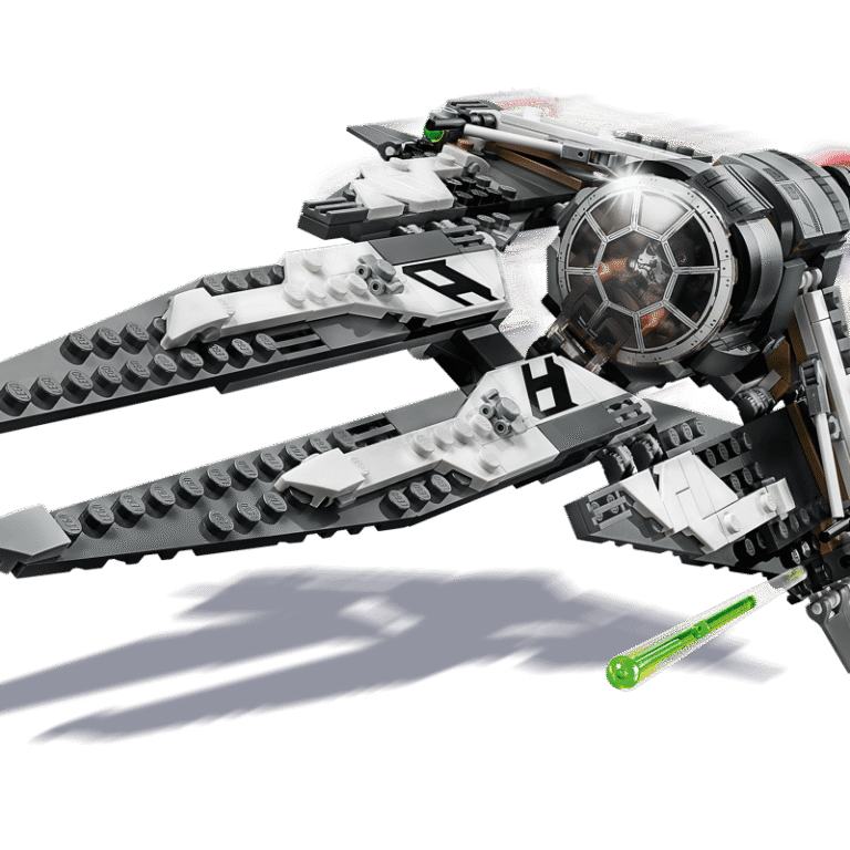 Конструктор TIE-перехватчик «Чёрный Ас» 75242 — модель истребителя Star Wars UCS с мини-фигуркой пилота из 396 деталей