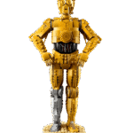 конструктор C-3PO фигура дроида набор вид 2