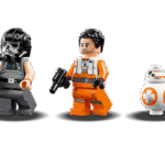 Конструктор TIE-перехватчик «Чёрный Ас» 75242 — модель истребителя Star Wars UCS с мини-фигуркой пилота из 396 деталей