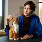 Оранжевый кот 21376 — конструктор «Оранжевый кот 21376», оранжевый кот из 1755 деталей