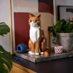 Оранжевый кот 21376 — конструктор «Оранжевый кот 21376», оранжевый кот из 1755 деталей
