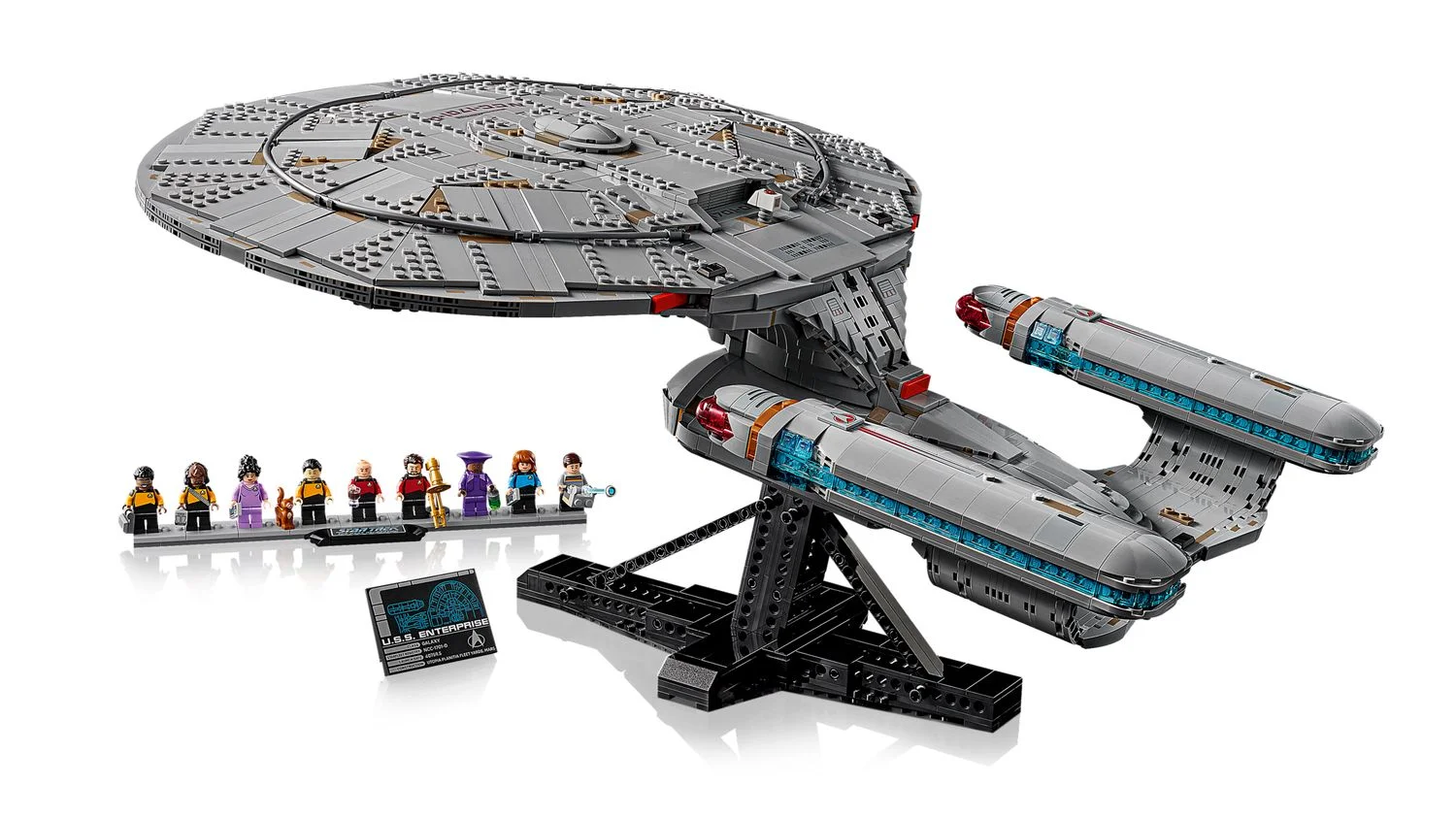 Звездолёт LEGO Star Trek Enterprise 10356 и минифигурки