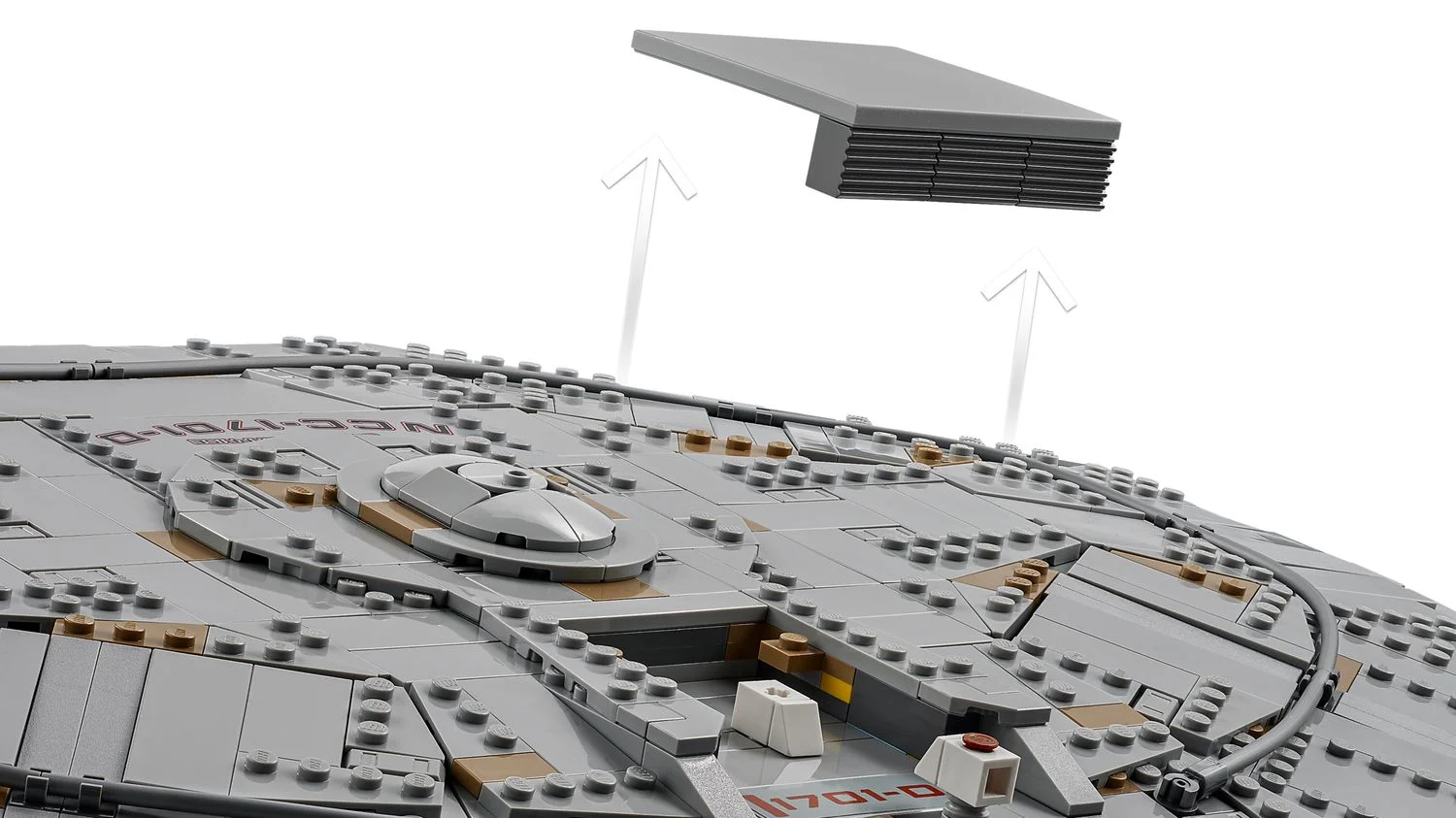 Съёмная панель LEGO Star Trek Enterprise 10356