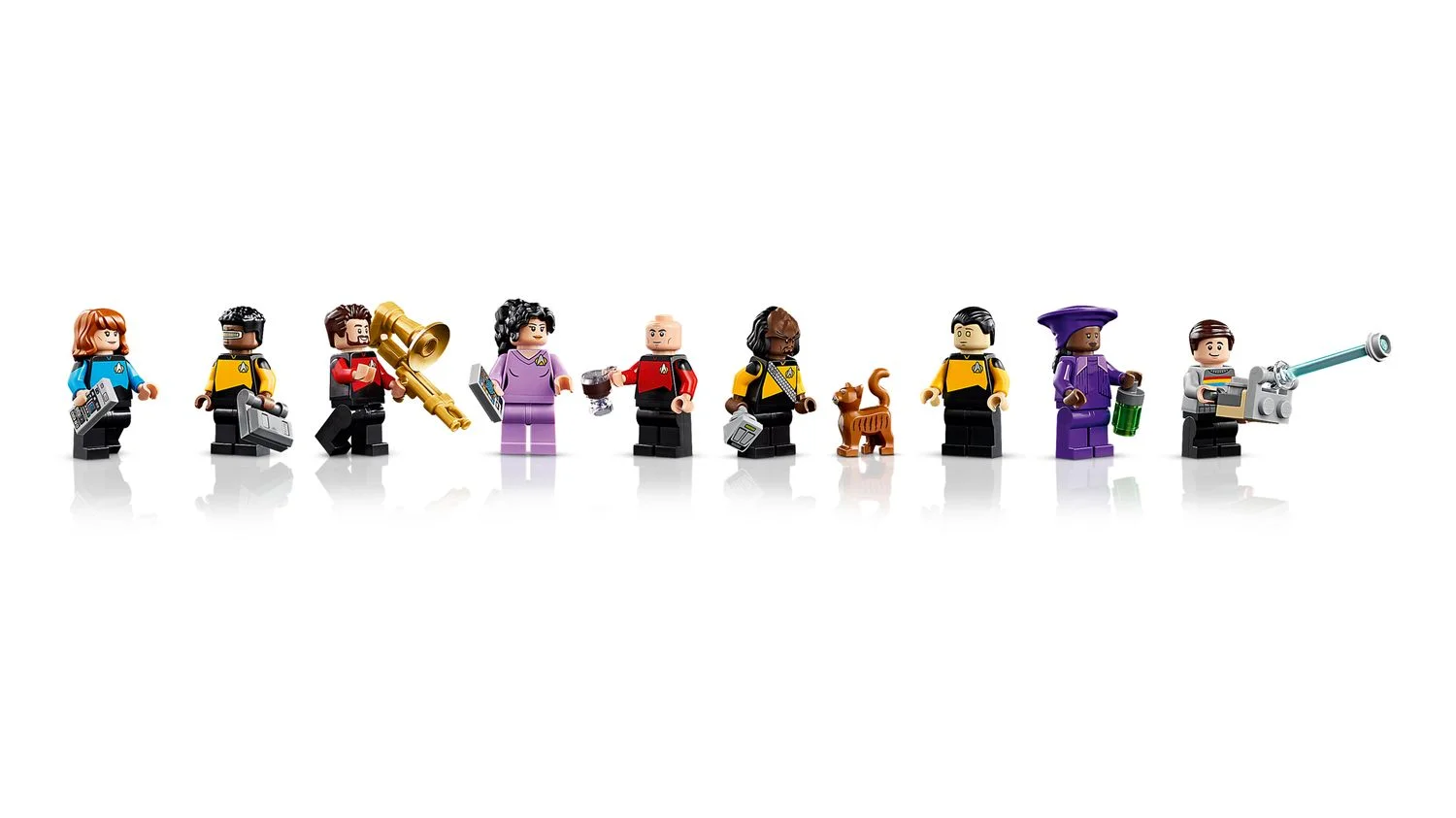 Команда минифигурок LEGO Star Trek Enterprise 10356