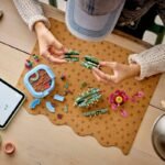 Цветущий кактус — конструктор «Цветущий кактус» из категории Ботаника, цветущий кактус из кирпичиков