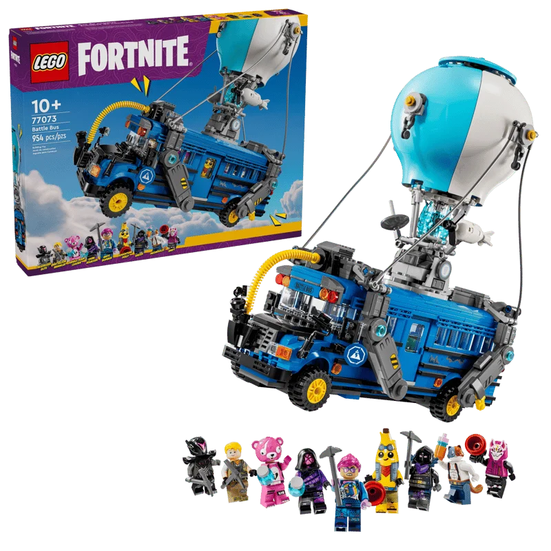 Коробка набора LEGO Fortnite Battle Bus 77073
