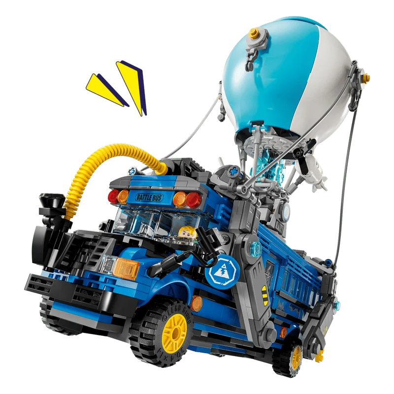 Детали и аксессуары набора Fortnite Battle Bus