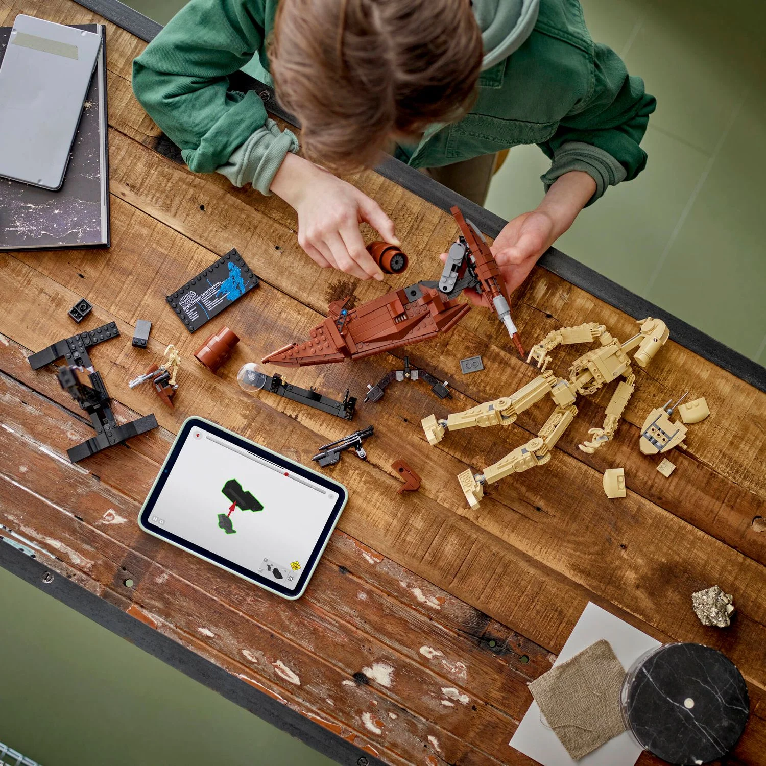 LEGO Battle Droid with STAP 75428 пакеты и инструкция