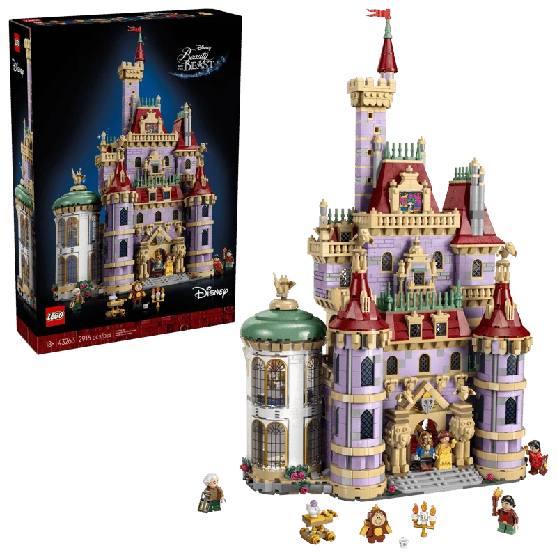 Коробка LEGO Disney Beauty and the Beast Castle 43263