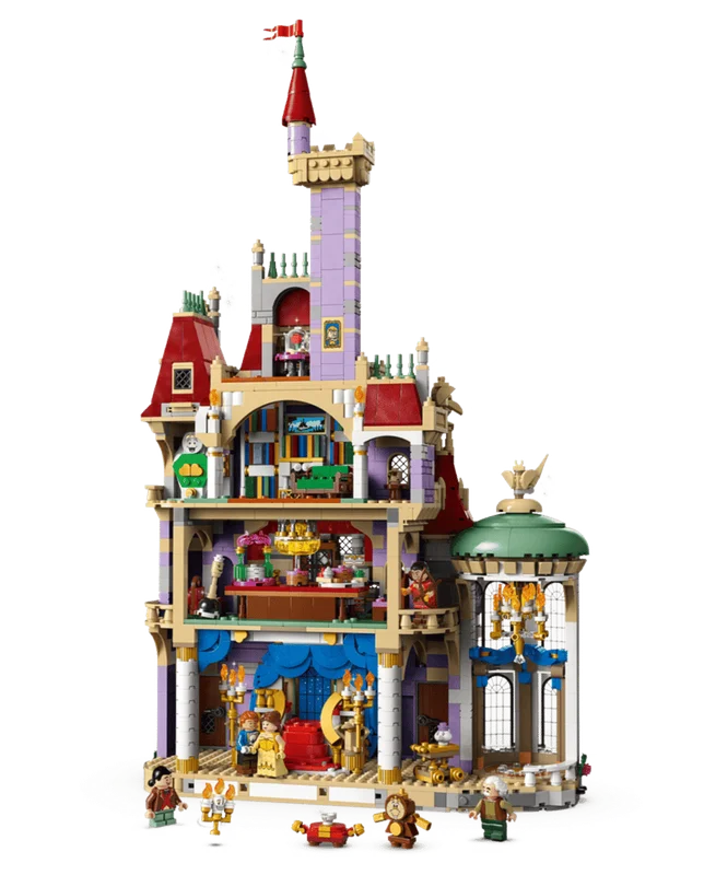 Обеденный зал с вращающимися подносами в наборе LEGO 43263