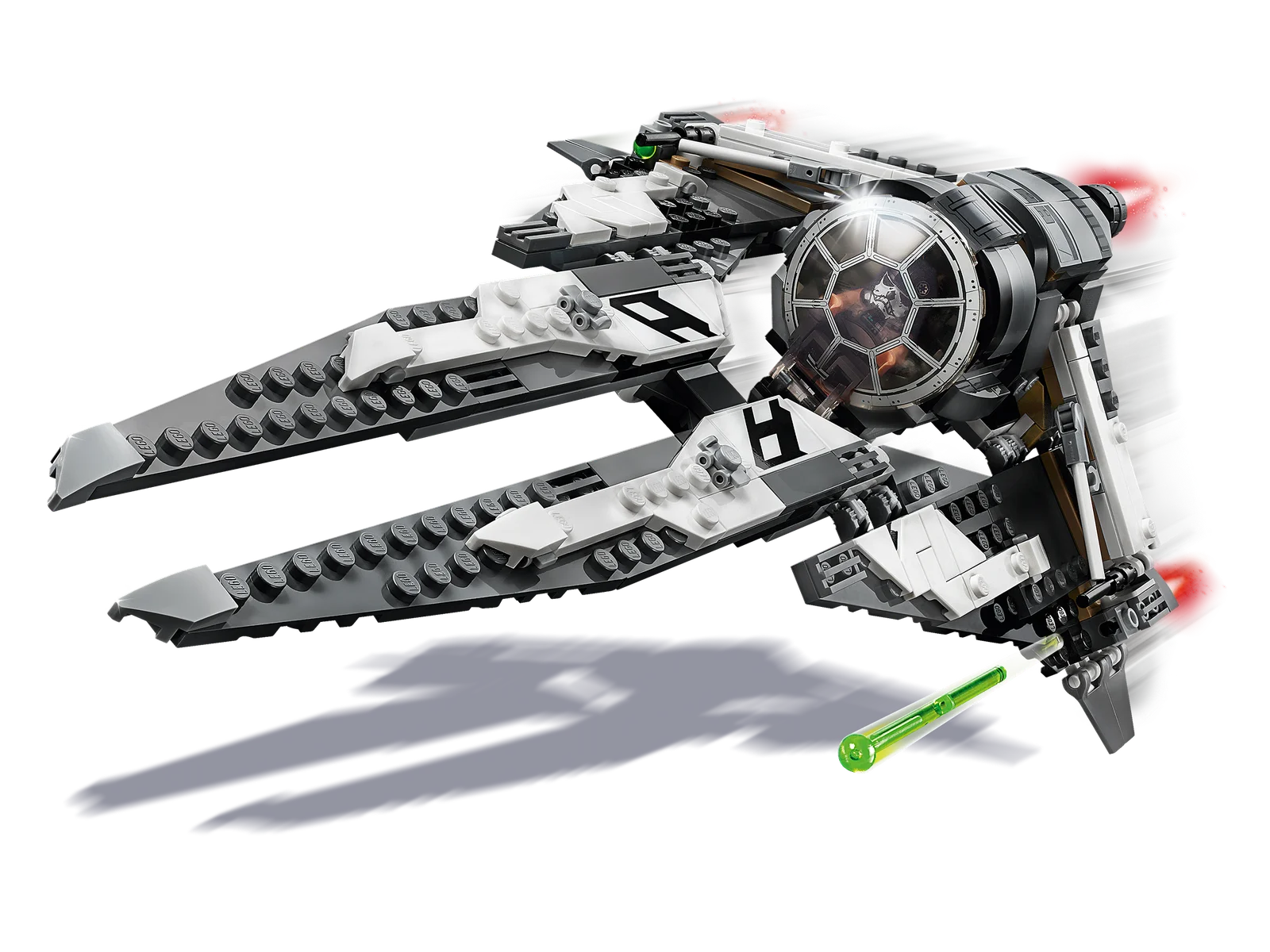 LEGO Black Ace TIE Interceptor 75242 — минифигурки с BB-8