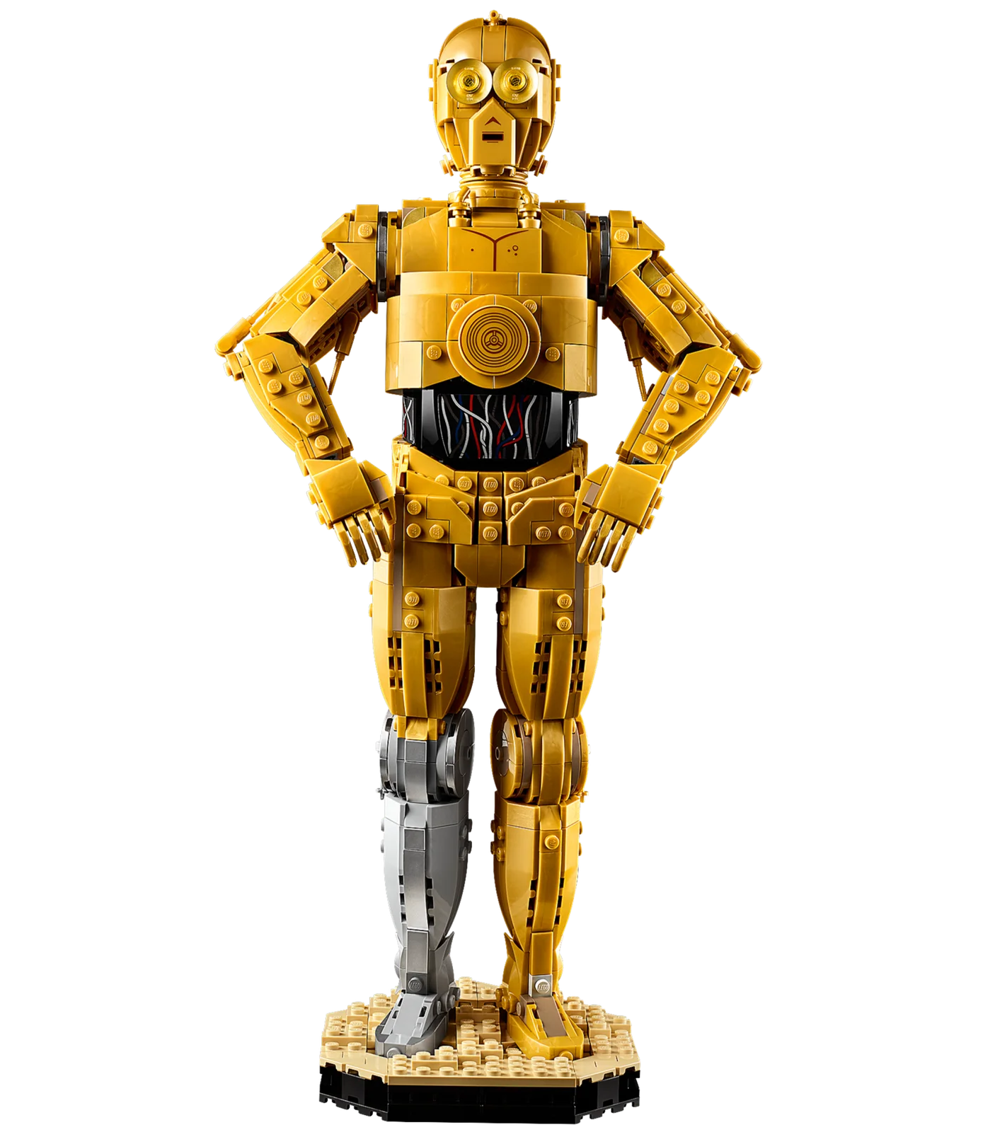 LEGO C-3PO 75398, вид сбоку