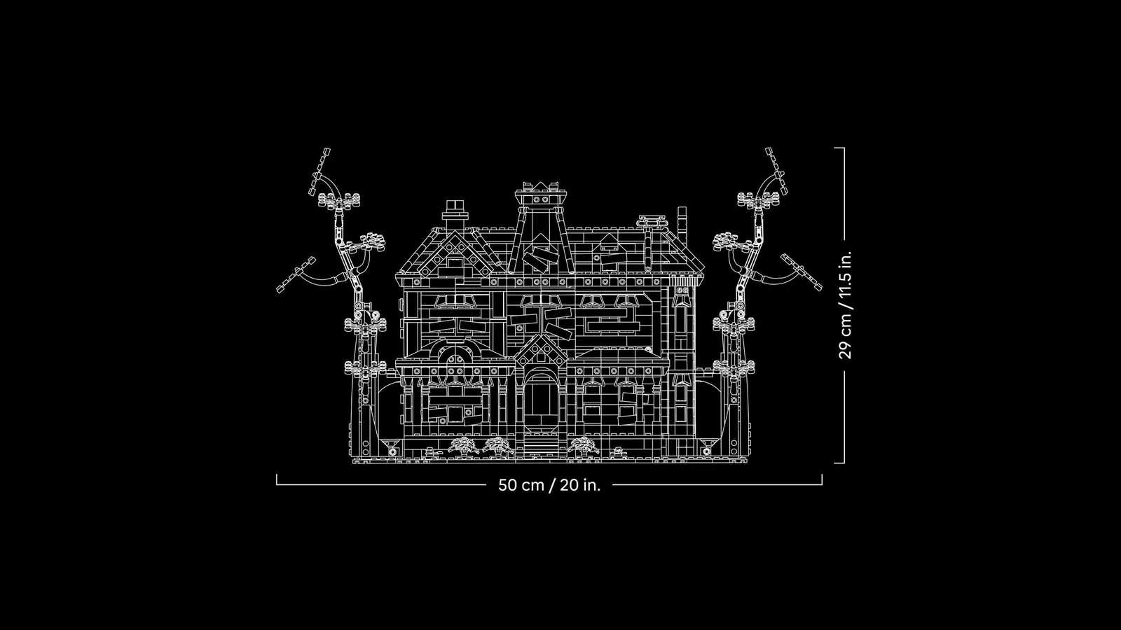 минифигурки Creel House 11370 персонажи сериала