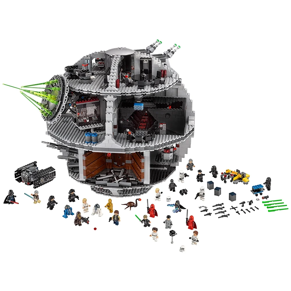 LEGO Death Star 75159, общий вид гигантской боевой станции