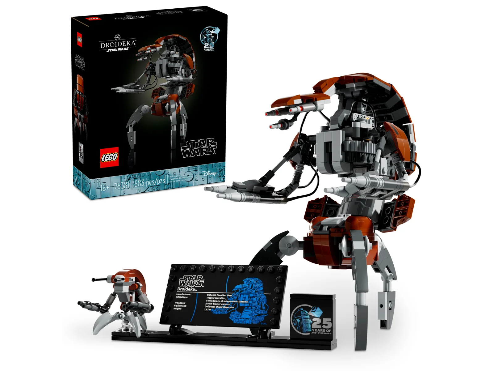 LEGO Droideka 75381 в коробке набор для взрослых