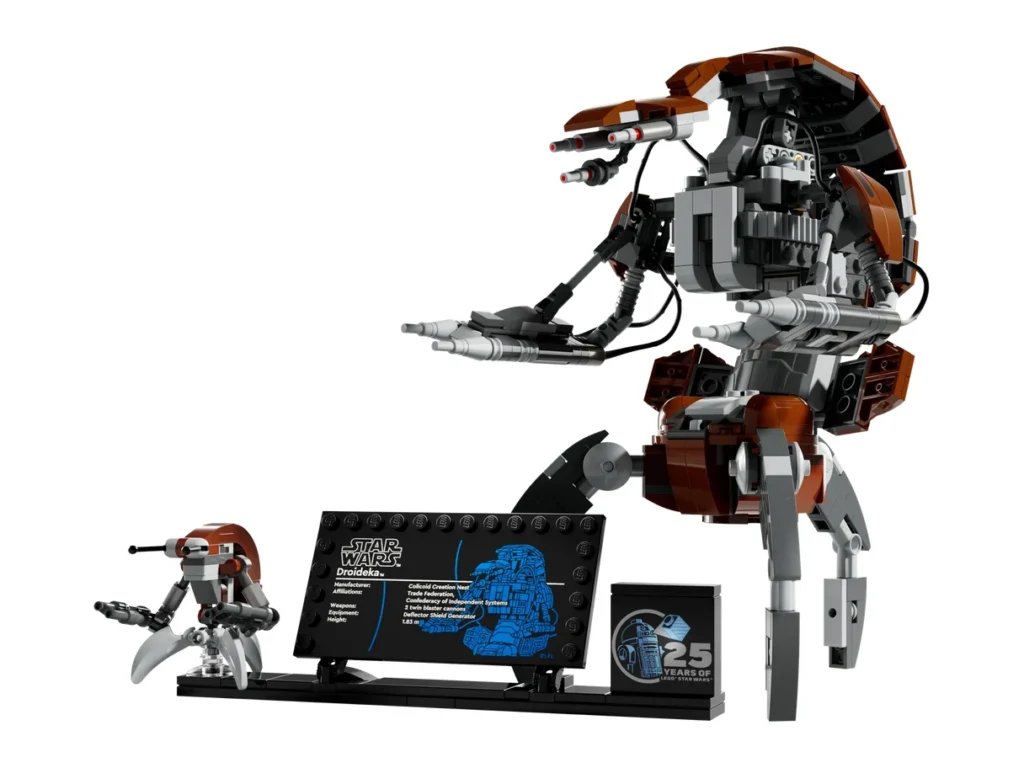 LEGO Droideka 75381 — дроид-разрушитель на подставке