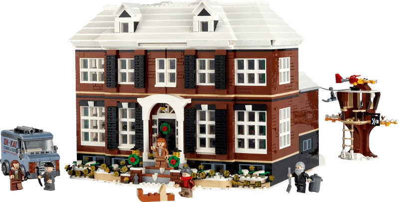 LEGO Home Alone 21330 дом Маккаллистеров в собранном виде