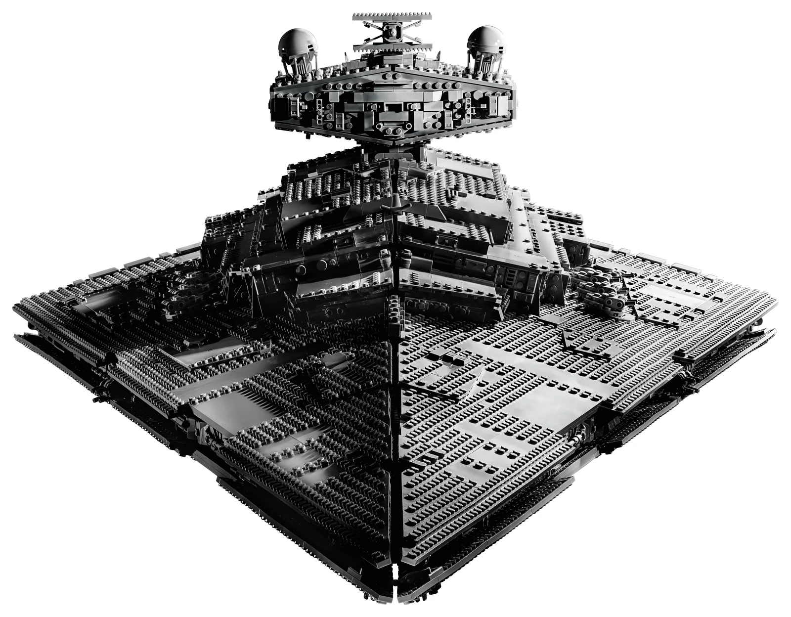 Процесс сборки LEGO Imperial Star Destroyer 75252