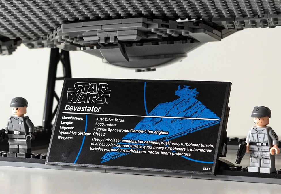 Кормовая часть LEGO Imperial Star Destroyer 75252