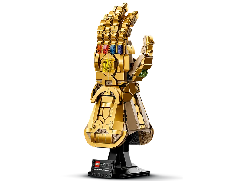 Шесть камней бесконечности в перчатке LEGO Infinity Gauntlet 76191
