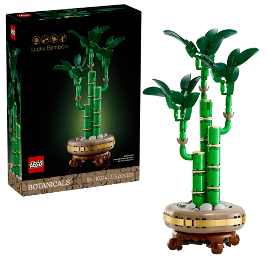 LEGO Lucky Bamboo 10344 — коробка набора из коллекции Botanicals