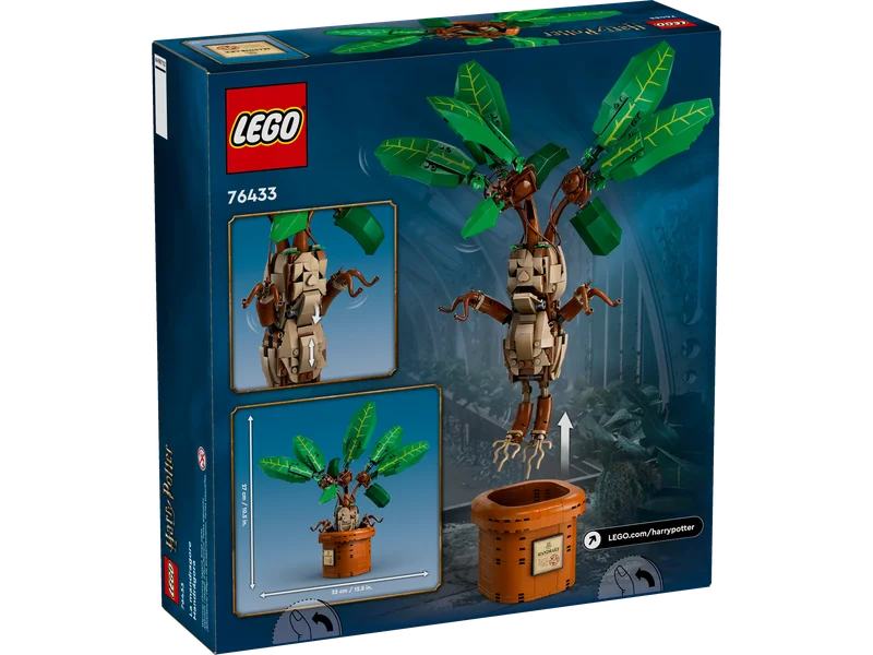 Коробка LEGO Mandrake 76433 с разных сторон