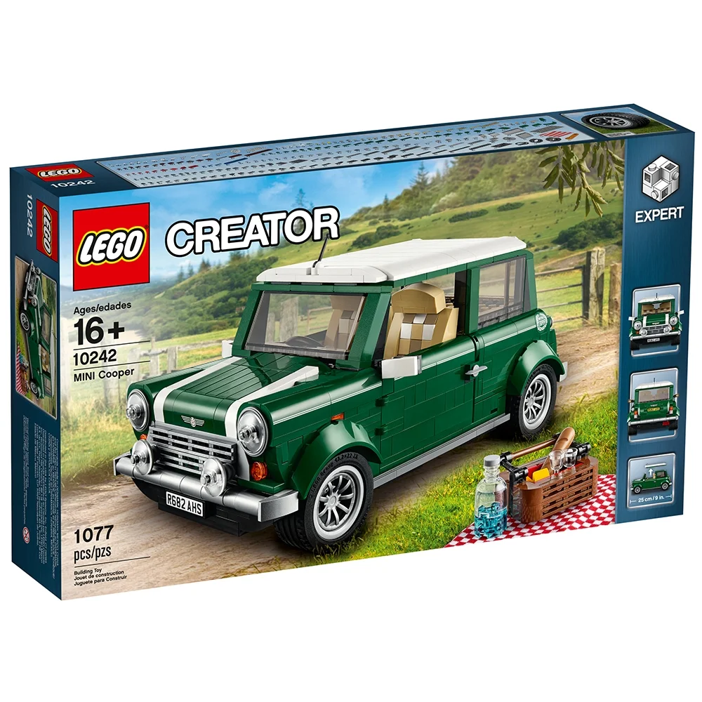 LEGO MINI Cooper 10242 с открытым капотом