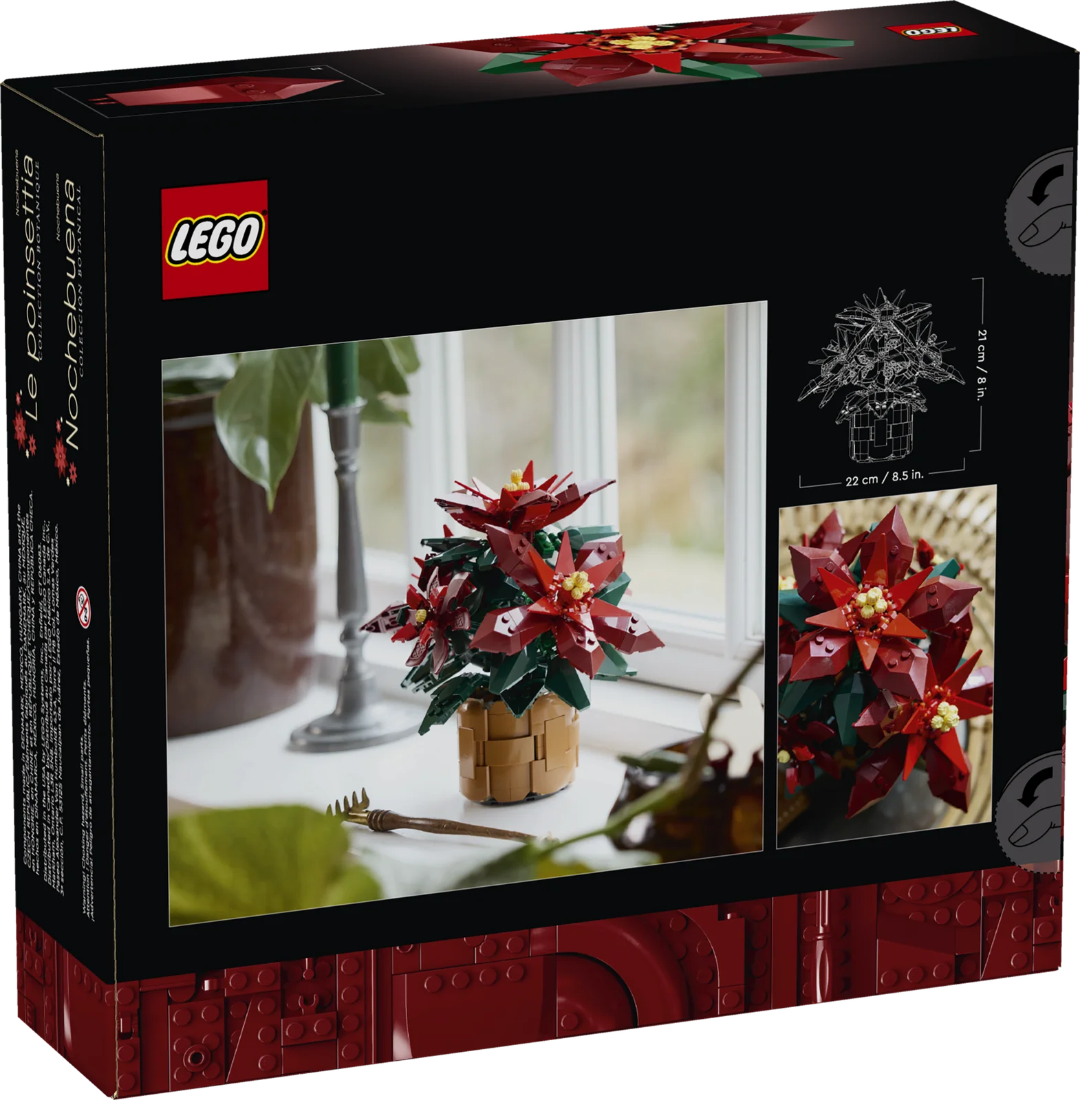 LEGO Poinsettia 10370 - упаковка набора