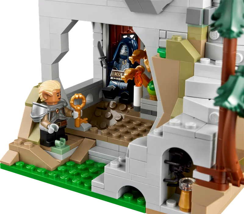 пасхалки и магические предметы LEGO 21348