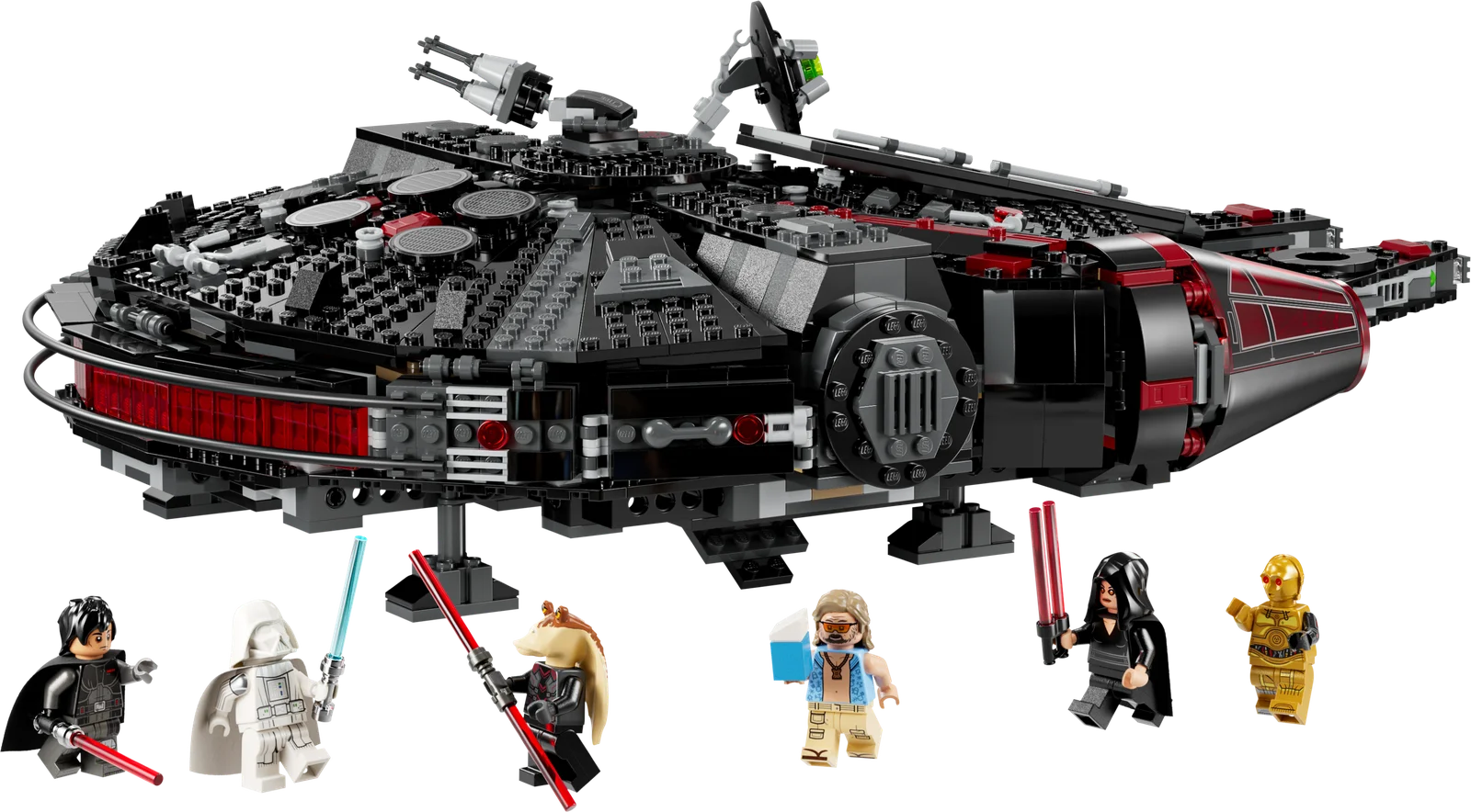 LEGO The Dark Falcon 75389 — тёмный Сокол в фирменном стиле