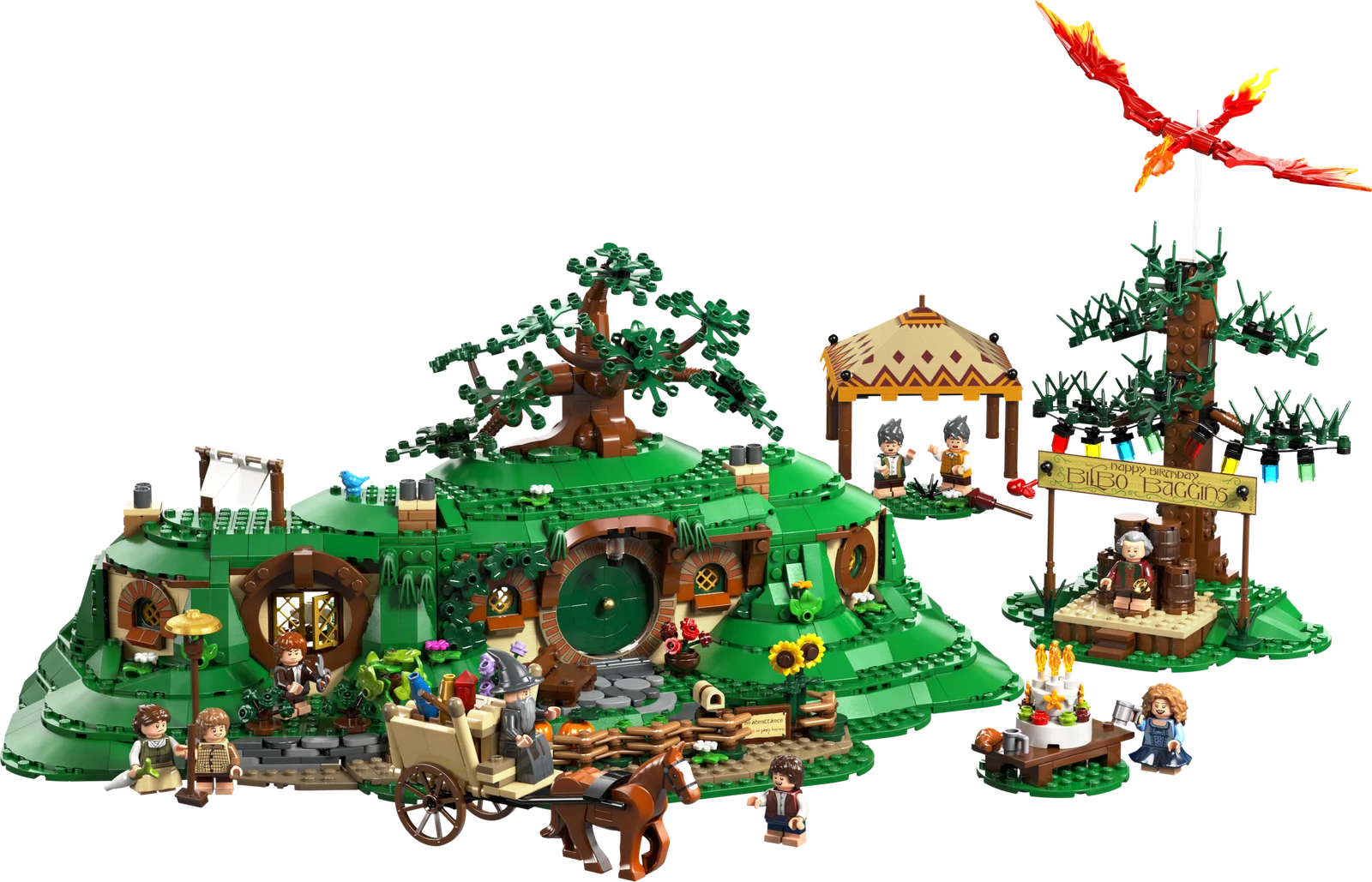 LEGO The Lord of the Rings: The Shire 10354 — обзор набора в полной комплектации