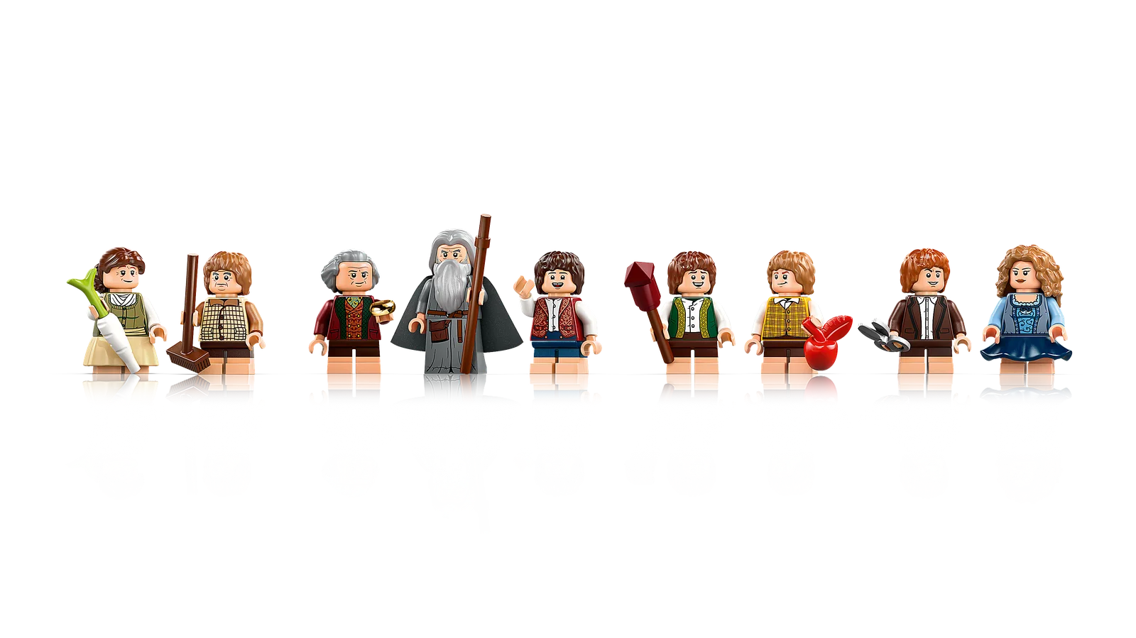 LEGO The Lord of the Rings: The Shire 10354 — хоббитская нора с круглой дверью