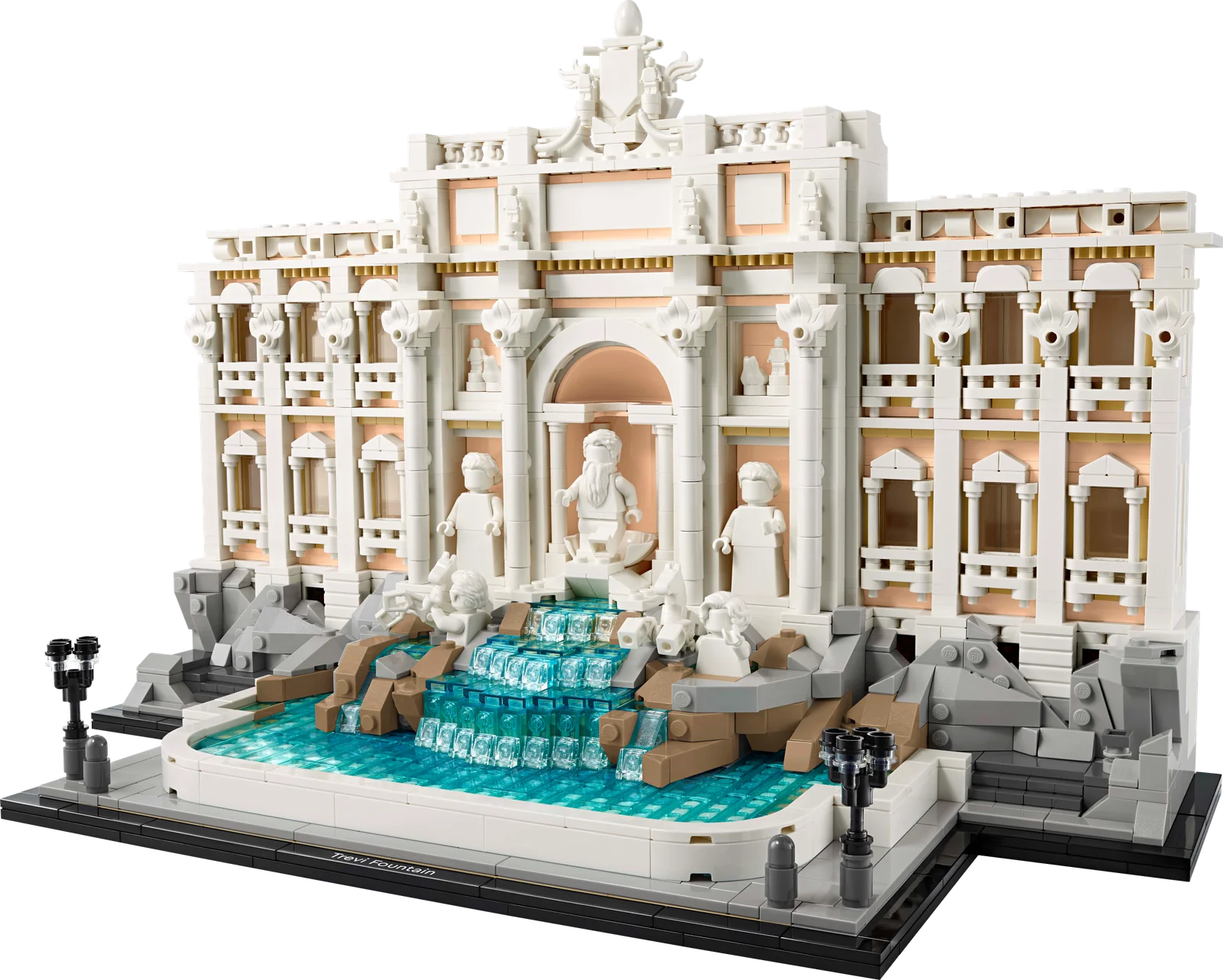 LEGO Trevi Fountain 21062 обзор — главный вид коллекционной модели